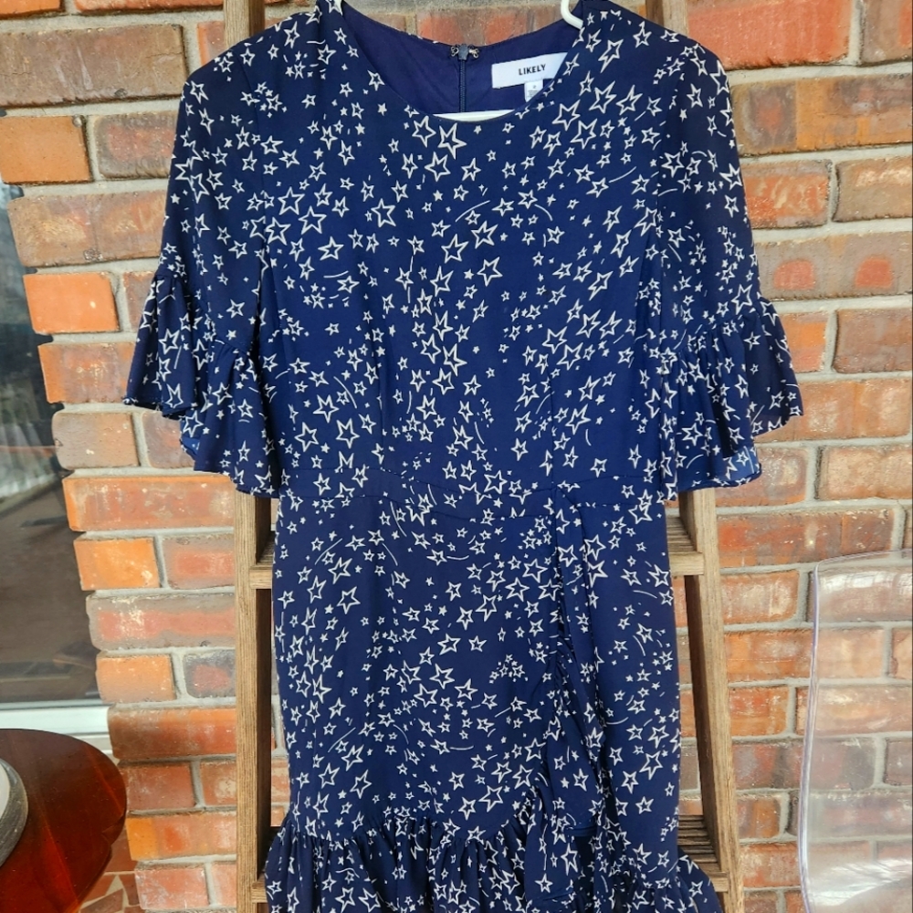 Celestial stars dress